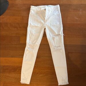 American Eagle Ripped High Waisted NE(X)T Level Denim